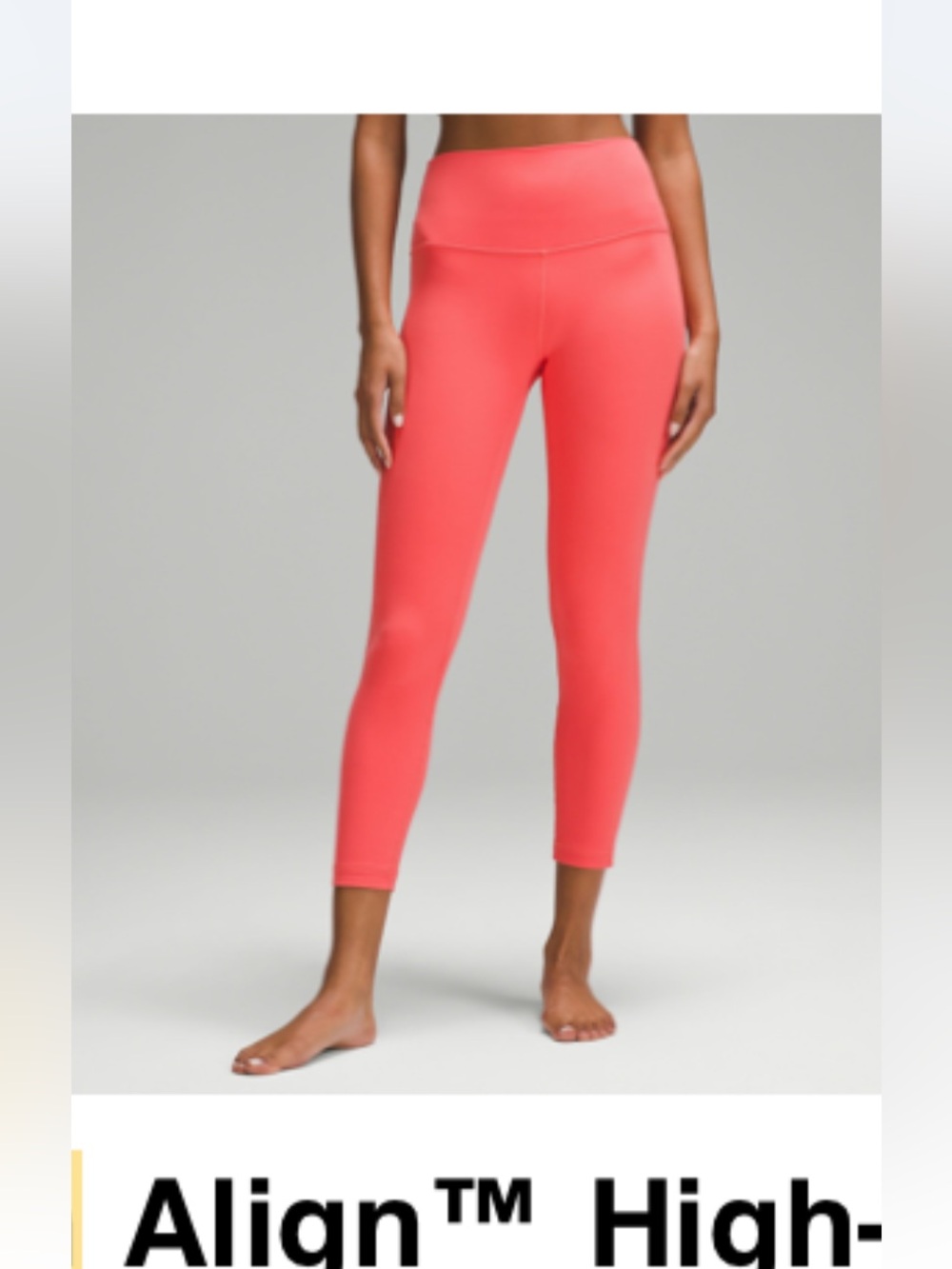lululemon Align High-Rise Pant 25”